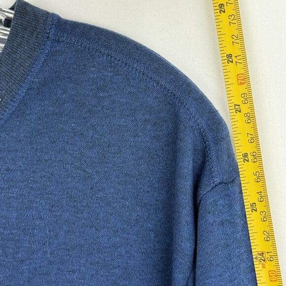 VINTAGE Munsingwear Shirt Men XL Blue Henley Base Layer Thermal 80s - Picture 14 of 16